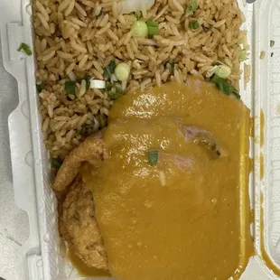 46. Shrimp Egg Foo Young