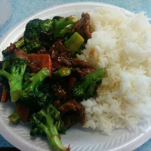 Beef and broccoli
