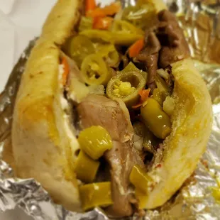The Italian beef