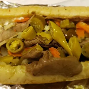 The Italian beef