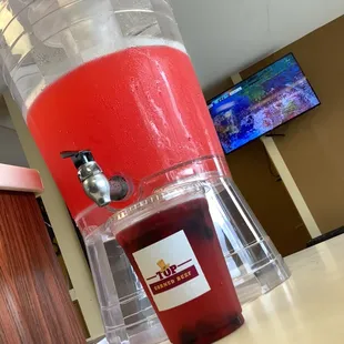 House punch with fruit