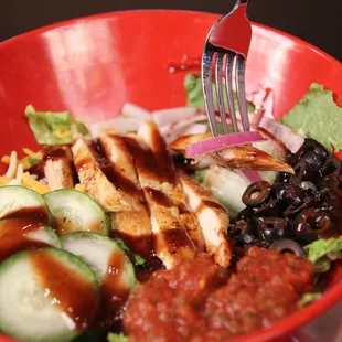 build your own salad