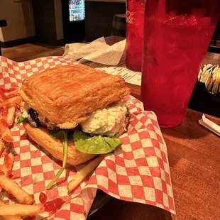 Chicken Salad Sandwich on Croissant