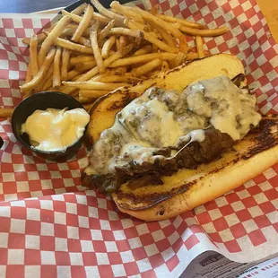 Tavern Cheese Steak Sandwich