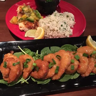 Sweet and Spicy Fried Shrimp