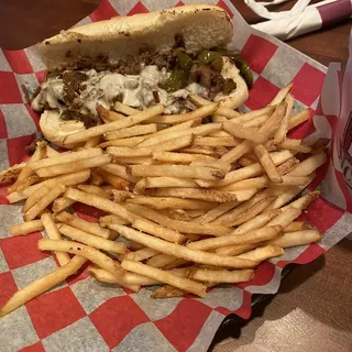 Tavern Cheese Steak Sandwich