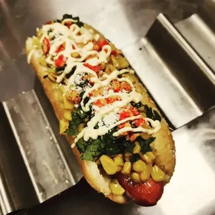 Elote Dog