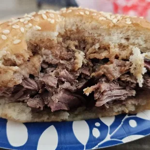 Brisket Sandwich....photo does not do this justice!!! Best brisket sandwich I ever had!!!!