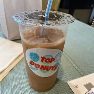 Iced milk tea!!