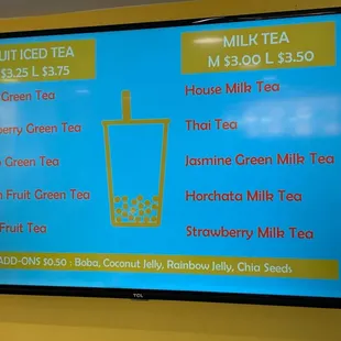 lots of tea varieties