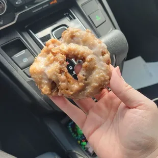 Blueberry cake donut