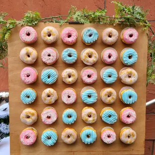 Customized donuts for my donut wall