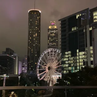 View from the balcony patio.