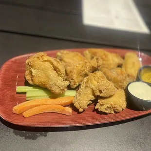 Dry Chicken Wings w/Lemon Pepper on the side