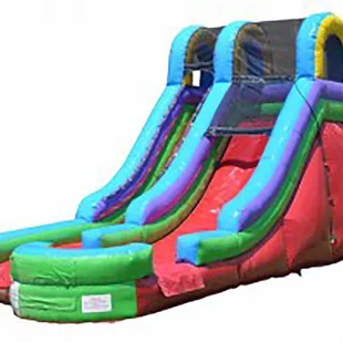 15' Retro Slide Inflatable Bouncer