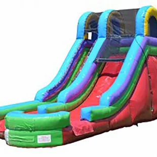 15' Retro Slide Inflatable Bouncer