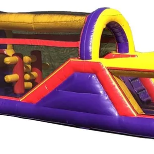 40' Backyard Obstacle Course Inflatable Bouncer