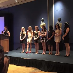 Top Flight Girls team Banquet level 9&amp;10s.