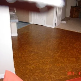 Natural Cork by USFloors in condo by Ventana Resort, Tucson AZ