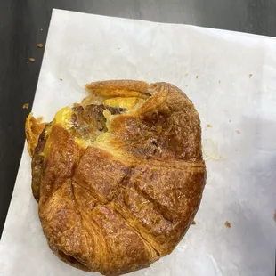 Croissant, sausage and Sausage, Egg &amp; Cheddar Croissant