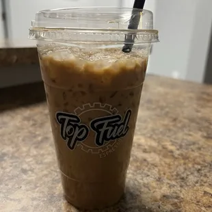 Iced Dirty Chai Latte