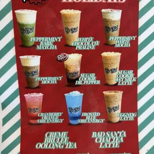 Holiday drinks 2024