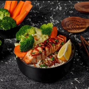 food, grilled fish