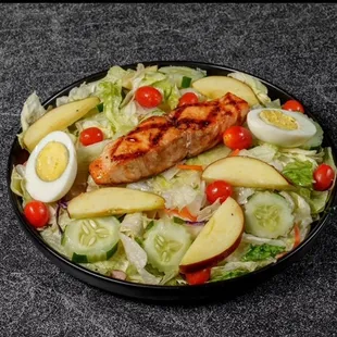 food, grilled fish