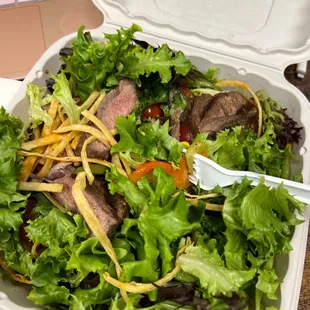 Steak salad