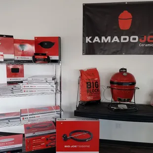 Kamado Joe ceramic grills &amp; accessories.