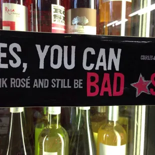 yes you can drink rose and still be bad