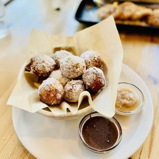 Lemon Ricotta Donuts