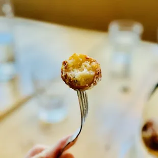 Inside of a Lemon Ricotta Donut