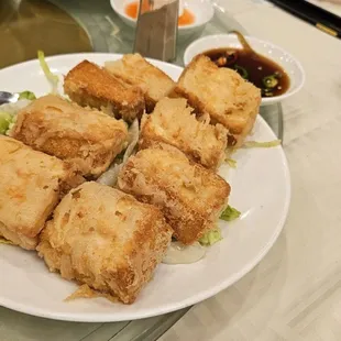Tofu with shrimp