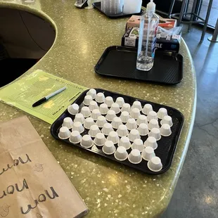 Sample cups