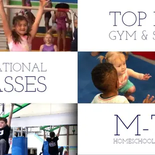 Recreational Classes Monday - Thursday with Home School class on Fridays!