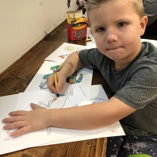 Don&apos;t feel like playing...we&apos;ll hang out, relax, and do a little coloring!