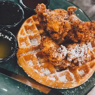 Buttermilk Fried Chicken &amp; Waffles