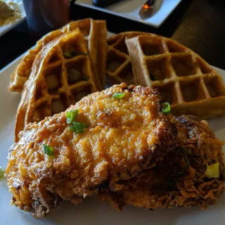 Buttermilk Fried Chicken & Waffles