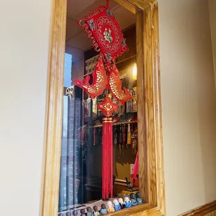 In the vestibule