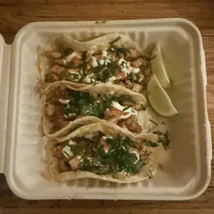 Chicken taco
