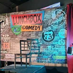 Lunchbox Comedy show.      https://www.facebook.com/lunchboxcomedyLA/