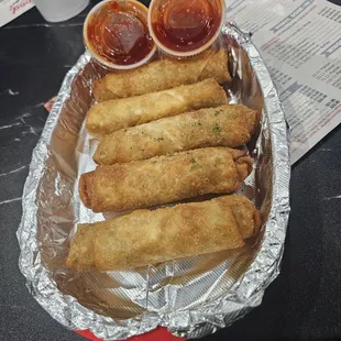 Boudin Eggrolls