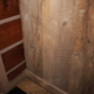 I like the hand sewn look of the wood