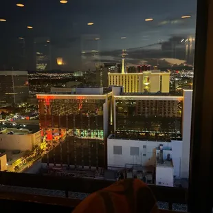 View from table