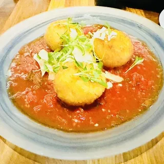 Crispy Sicilian Beef Arancini