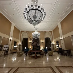 Hotel lobby