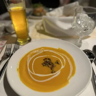 Carrot ginger soup