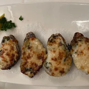 Oysters Rockefeller