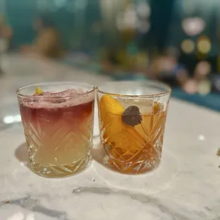 Ocaso Cocktail &amp; Suntory Old Fashioned